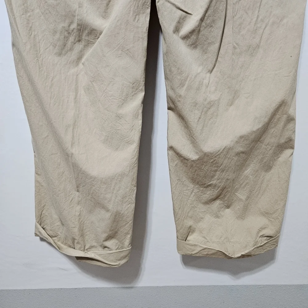 VTG Polo by Ralph Lauren Chino Baggy Usa Made Khakis Size 38/34 RN 41381 B18